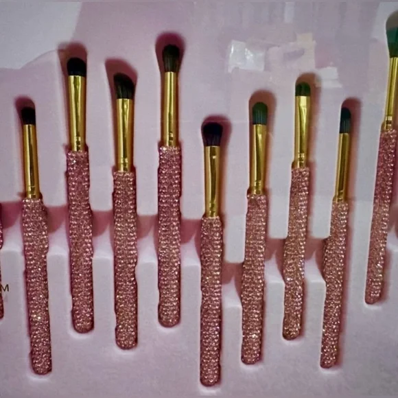 ✨️💕 Blush Glitz & Glam | 30pc Essentials Collection Brush Set pink ✨️💕 - Picture 6 of 9